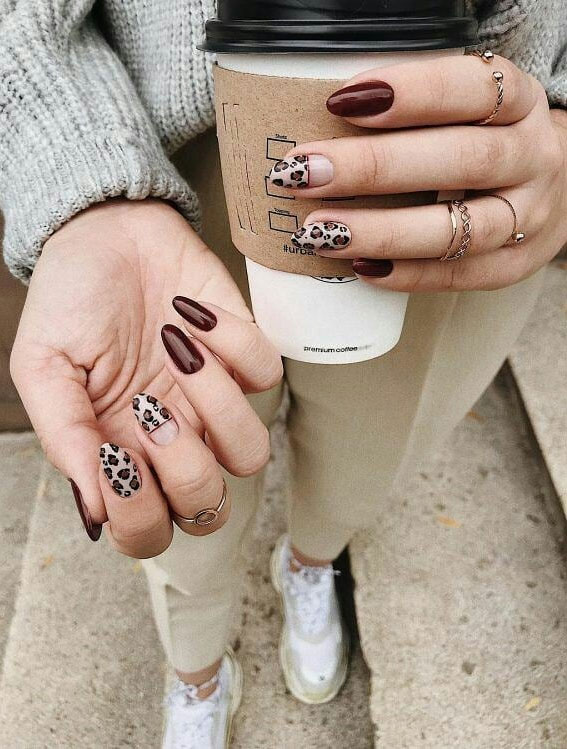 leopard nails, nail designs, nail art, animal print nails , nail designs 2020, leopard print nails, leopard print nails 2020, leopard nails design, cheetah nails, animal print nails 2020, cow nails
