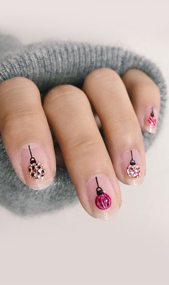 Cute Winter and Christmas Nail Ideas : Part 3