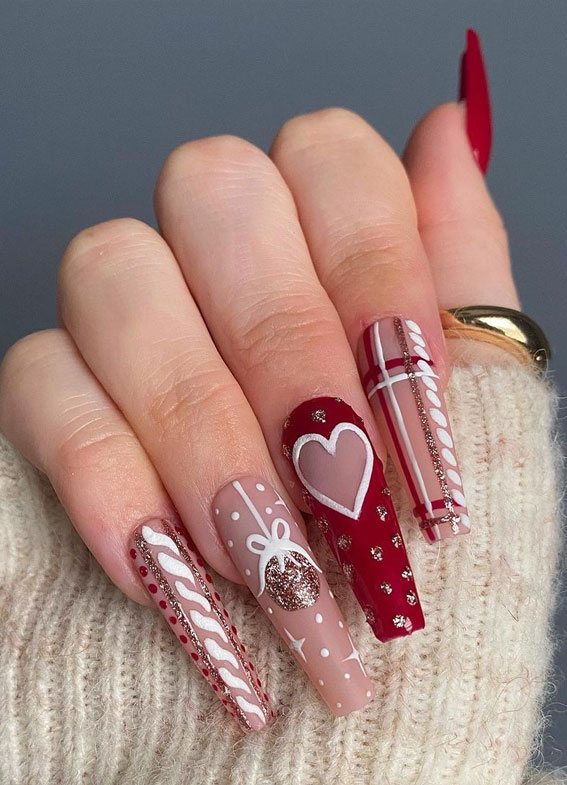 67 Cute Christmas Nail Designs and Christmas Nail Ideas You Have to  Recreate This Year - With Houna