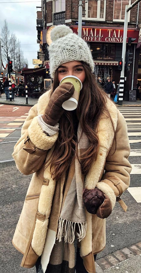 teddy jacket, teddy coat, layered clothing style, layer clothes outfit, layer clothes ideas, layering ideas, winter layered outfit ideas, fall layered clothes