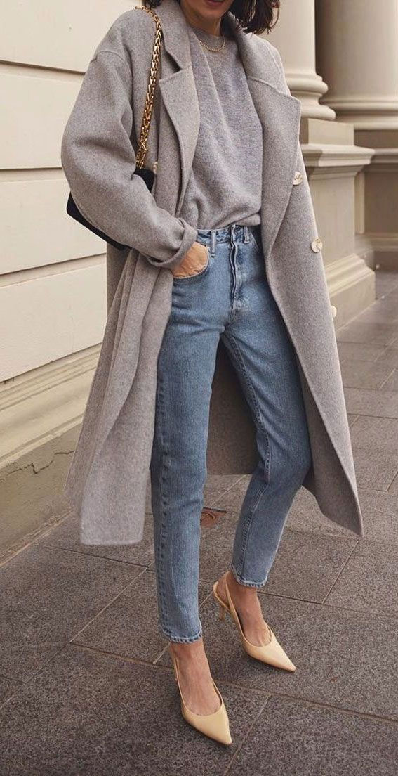 fall outfit, fall outfit ideas, trendy autumn outfit, fall coat idea 2020