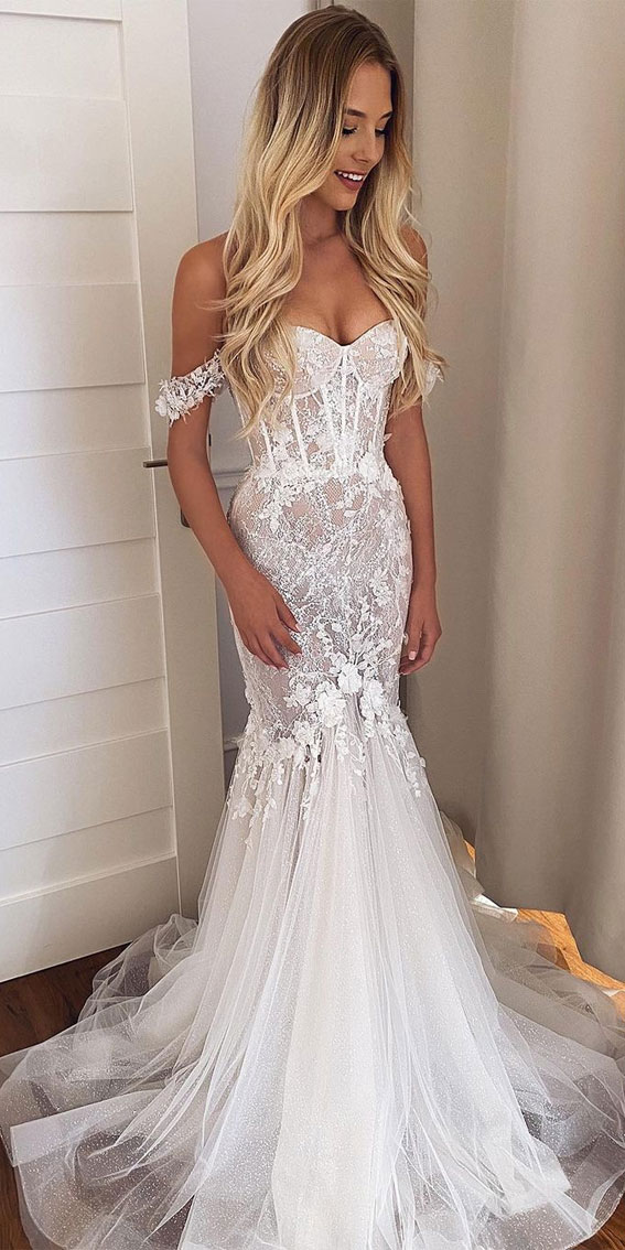 sexy wedding dresses, sexy wedding dress, hot wedding dress, mermaid wedding dress #weddingdresses #wedding #weddinggown #bridalgown