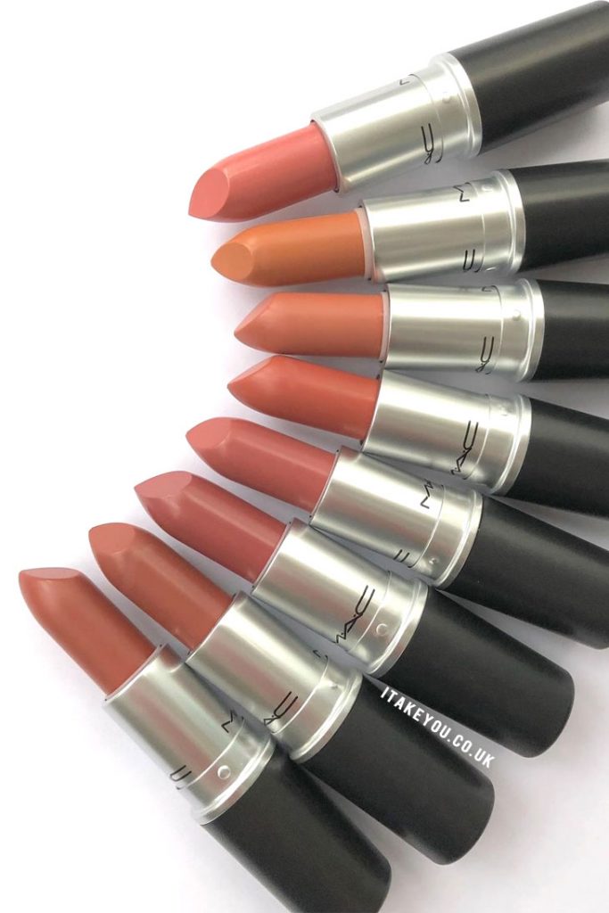 8 Mac Lipstick Shades | Mac lipstick swatches | Mac Matte Lipstick Shades