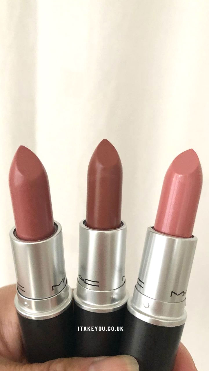 Mac Faux Vs Mac Spirit Vs Mac Peach Blossom Mac Lipstick Shades