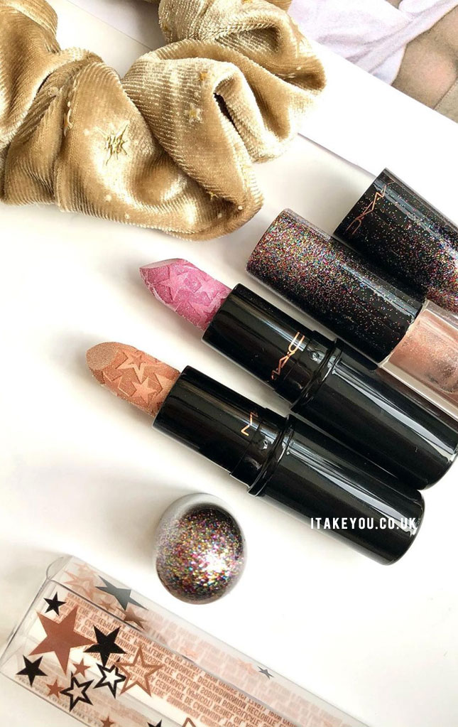 Gold Star & Kiss Of Stars Mac Lipstick Starring You Collection