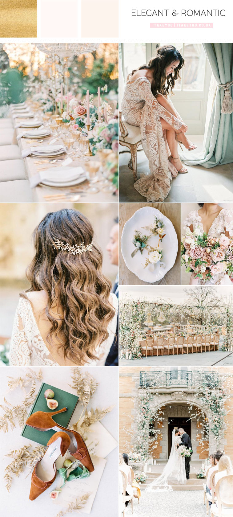 Elegant and Romantic Wedding In Soft Pastel Hues
