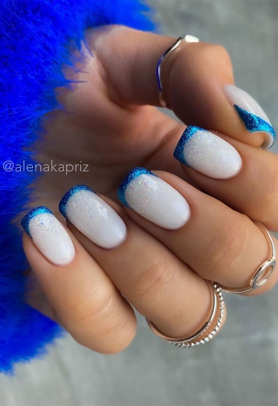 French Tip Nails With Color ideas To Be Wearing in 2021