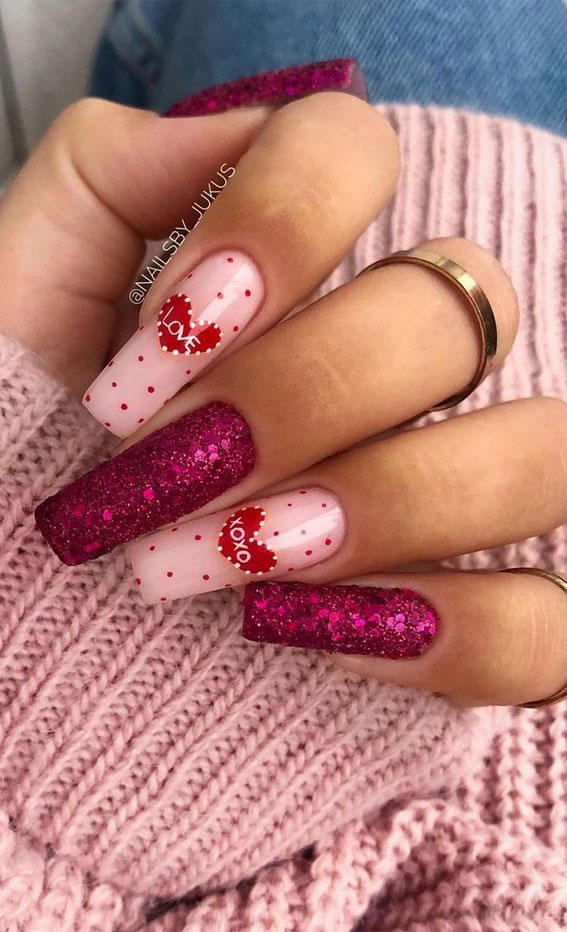 Best Valentine's Day Nail Ideas 2021, Nail Art Designs 2021