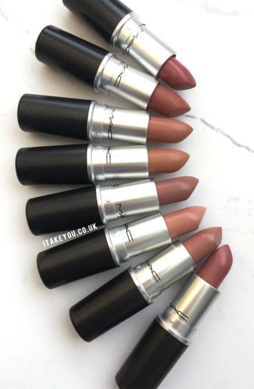 8 Shades of nude Mac lipsticks | Amplified mac lipstick, Matte lipstick