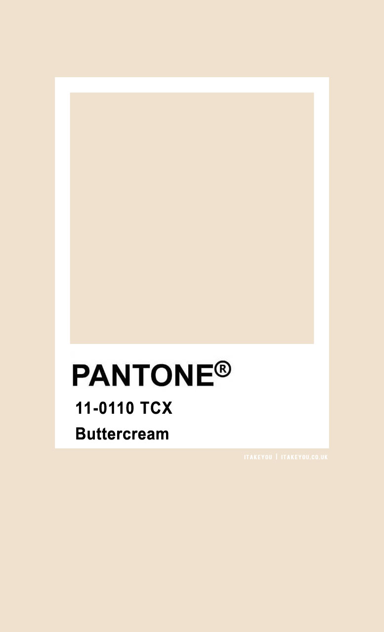 Pantone Buttercream 11-0110 TCX
