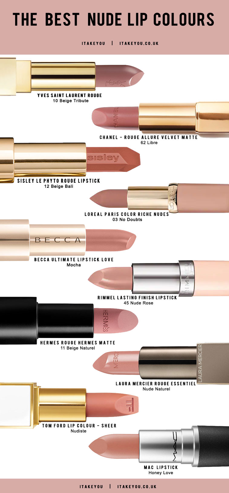 10 The Best Nude Lip Colours To Try in 2021