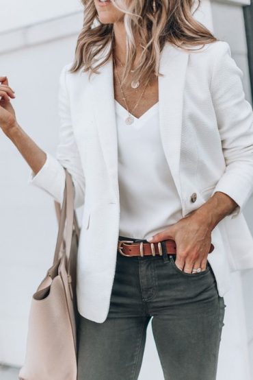 What To Wear With Blazer - Casual Blazer Outfits | Spring Fashion Ideas