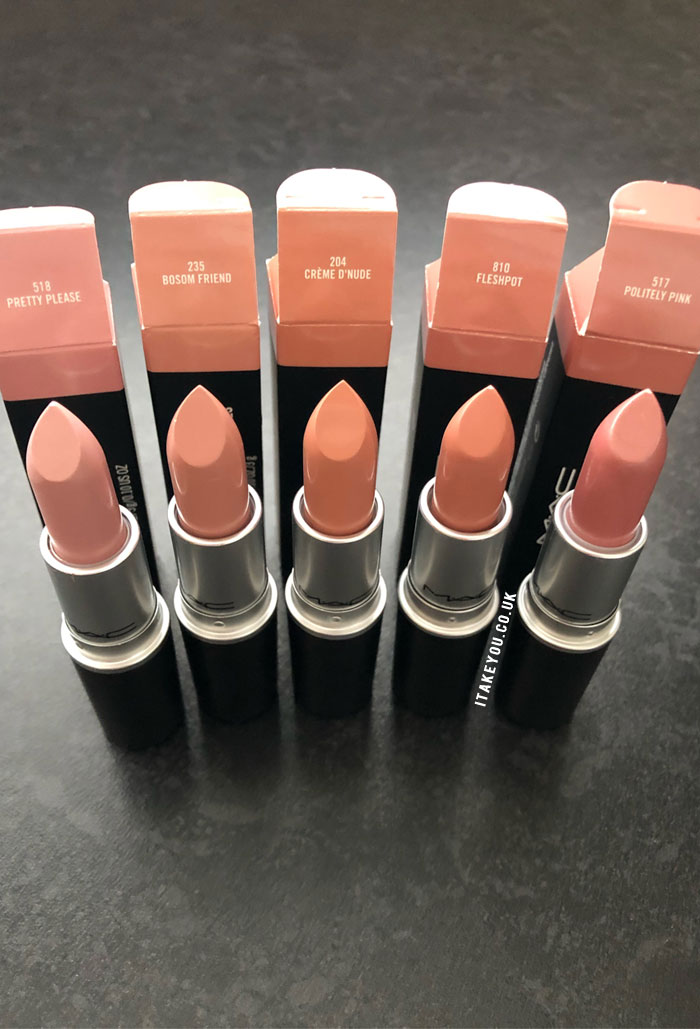 5 Pretty nude lipsticks