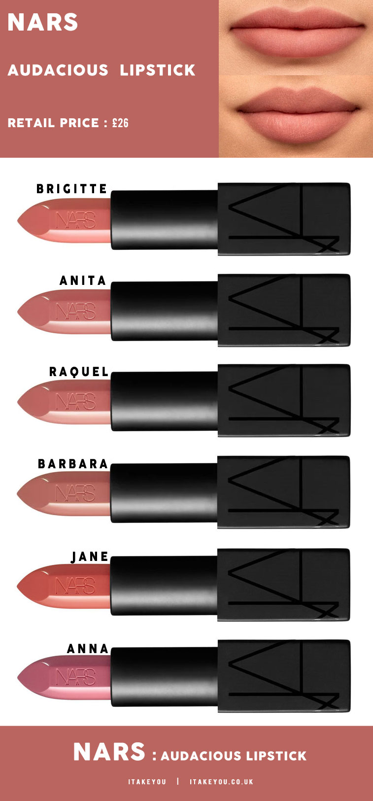 Audacious Lipstick from NARS Cosmetics