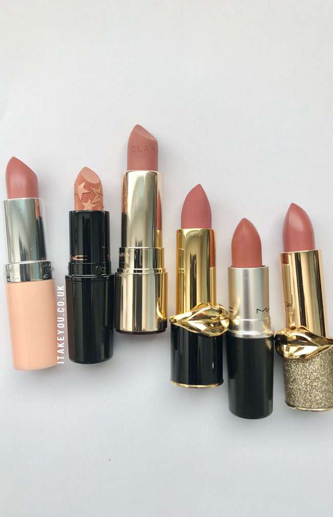 Beautiful Six Nude Lipsticks