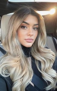 Long Blonde Hair Color & Styles | Dark Blonde Hair Color with dimenion