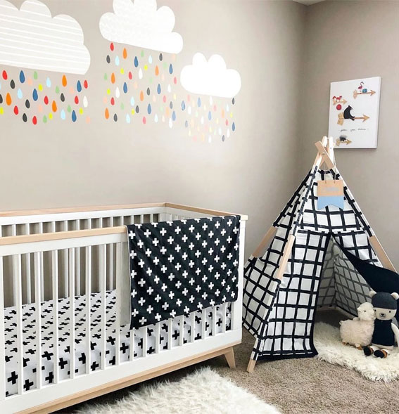 30 Adorable Baby Nursery Decor Ideas for all gender : Part 3
