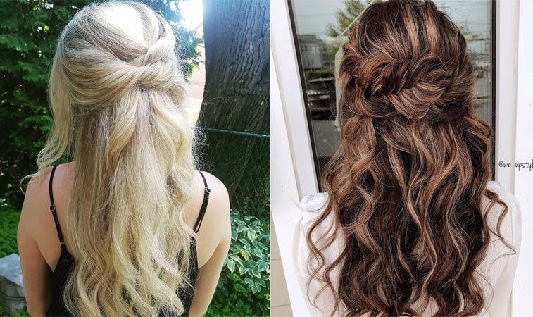 35+ Half Up Half Down Wedding Hairstyles for 2023 - HMP