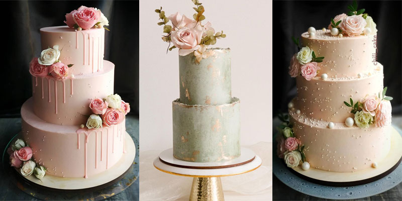18 Simple Wedding Cakes For Every Wedding Theme + Ways to Keep Cost Down