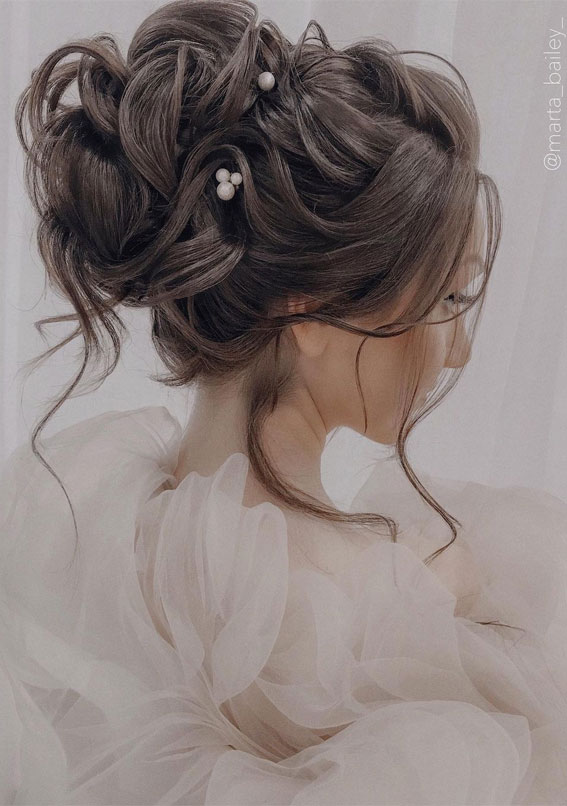 15 Wedding hairstyles for long hair 2021 | romantic wedding hairstyles