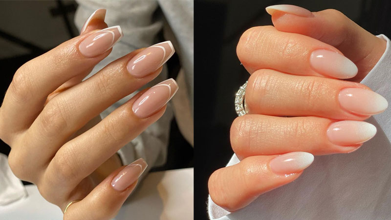 7. Glitter Ombre Wedding Nails - wide 6
