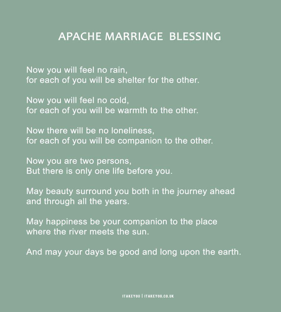 apache blessing quotes, apache wedding vows, apache marriage blessing, apache wedding blessing print, apache blessing text, apache blessing wedding readings, free printable wedding readings