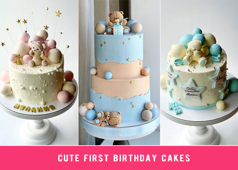 12 First Birthday Cakes That\'re Really Cute | 1st Birthday Cake Images