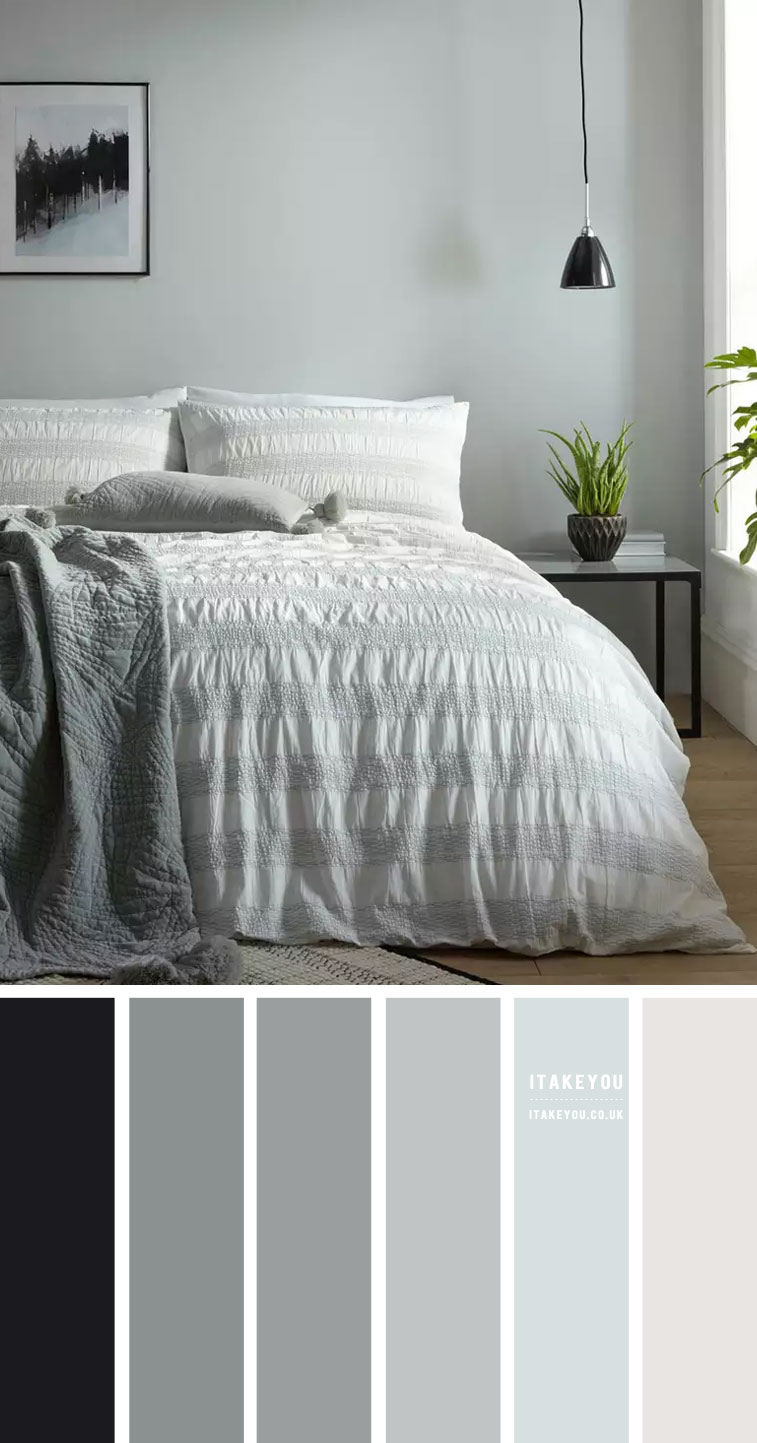 Light Grey Bedroom Colour Scheme