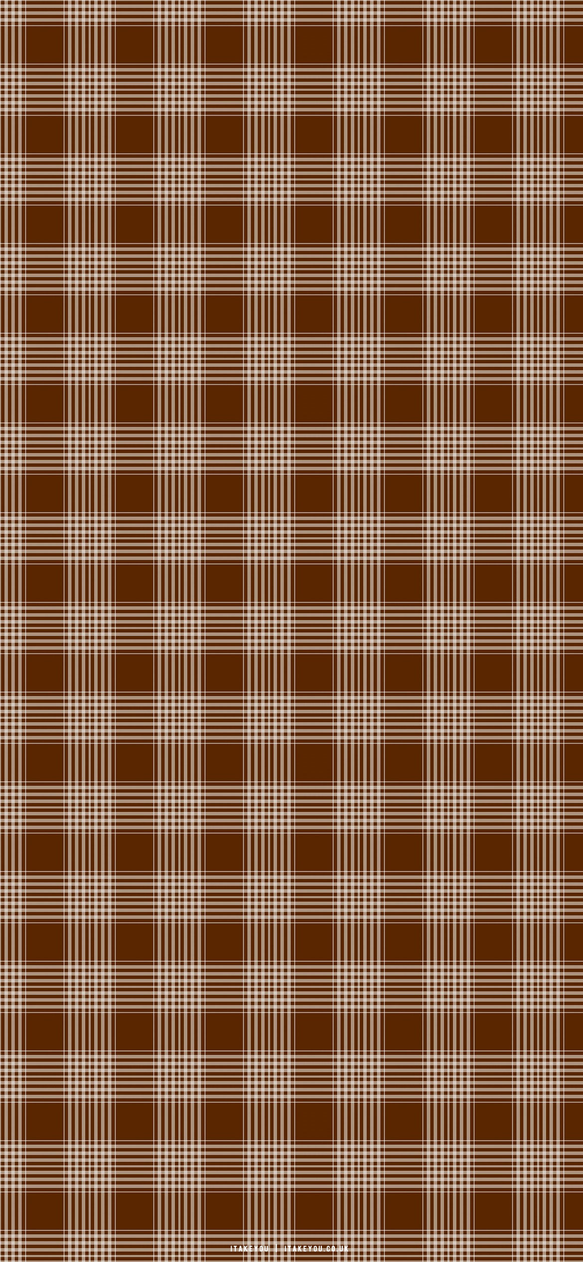 20 Minimalist Brown Wallpaper iPhone Ideas for iPhone : Brown Plaid