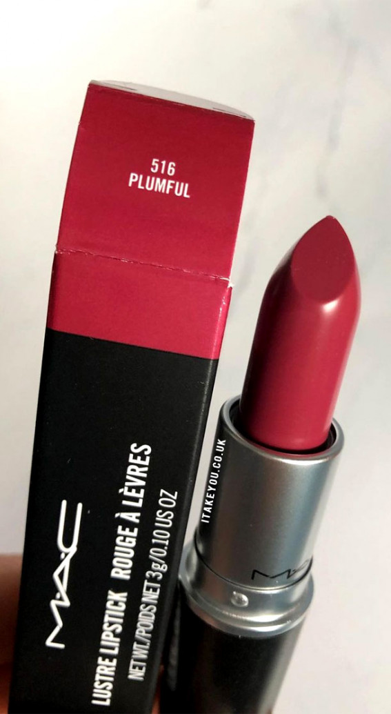 mac plumful, plumful mac lipstick, mac plumful dupe, mac lipstick shades, mac lipstick swatches, mac lipstick review, mac lustre lipstick