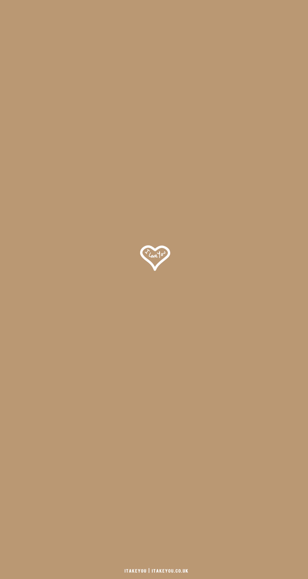 30 Cute Brown Aesthetic Wallpapers for Phone : Love Heart I Take You |  Wedding Readings | Wedding Ideas | Wedding Dresses | Wedding Theme