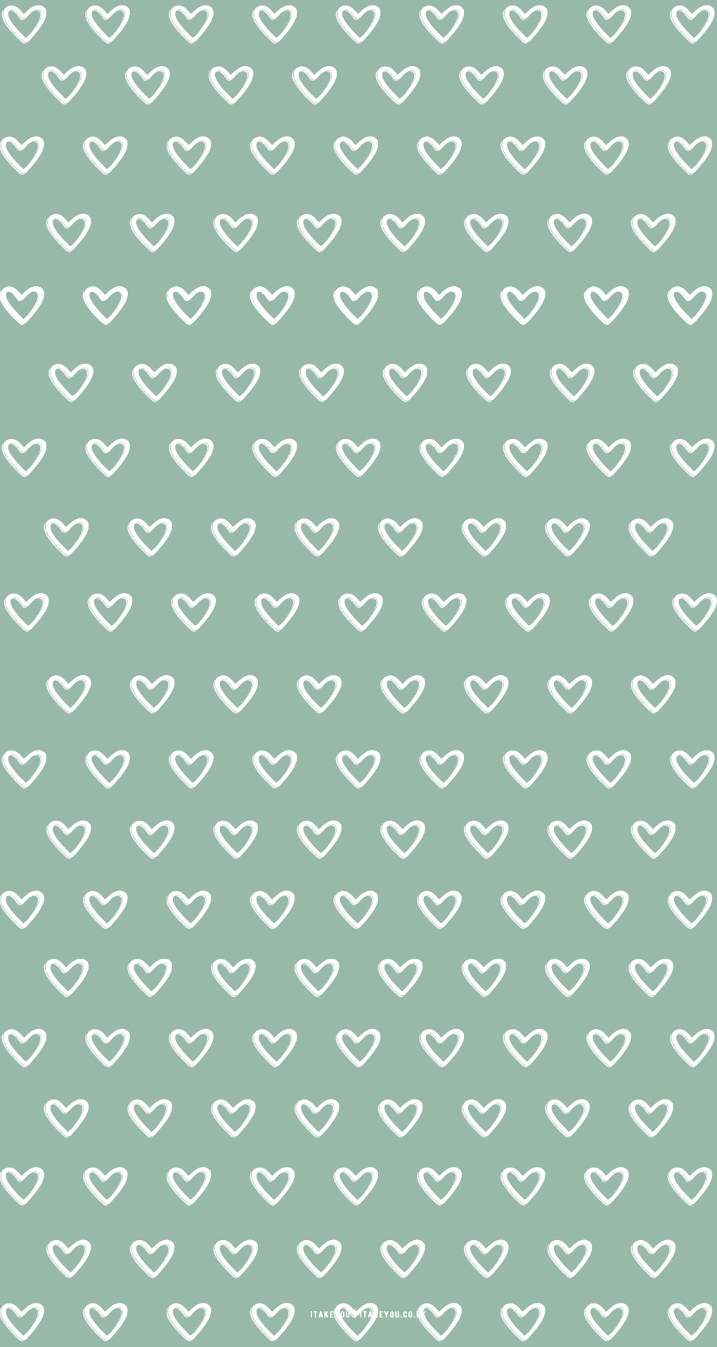 heart sage green wallpaper, sage green wallpaper, sage green wallpaper for phone, cute wallpaper, iphone wallpaper, sage green wallpaper photo