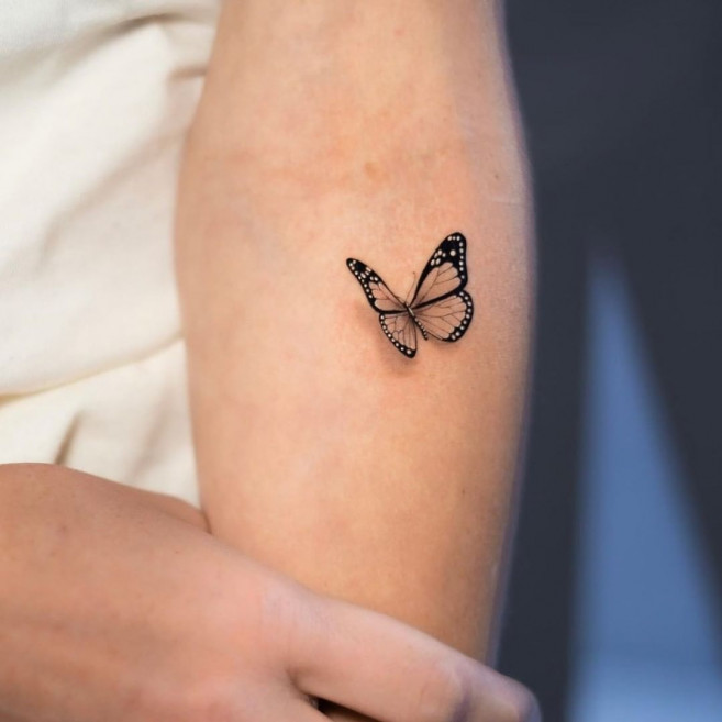 3d butterfly tattoo ideas, butterfly tattoos
