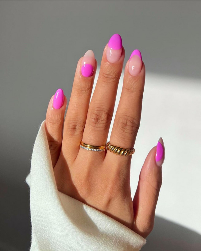 50 Trendy Pink Nails That're Perfect For Spring : Trendy Pink Natural Nails  I Take You | Wedding Readings | Wedding Ideas | Wedding Dresses | Wedding  Theme