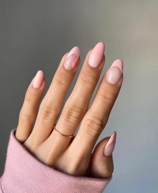 30+ Trendiest Light Pink Nails To Try This Season - Sweet Money Bee
