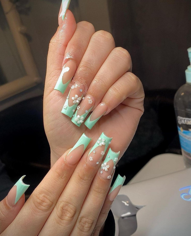 How to Create Perfect Sage Green Acrylic Nails
