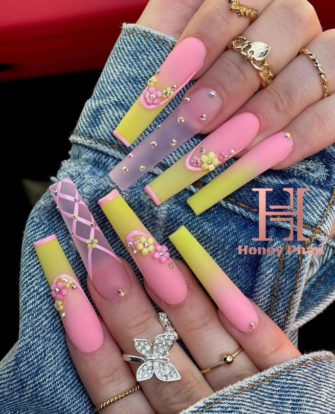 nails of the week: Sunny Dots + glam-fab-happy-quote | GLAM FAB HAPPY