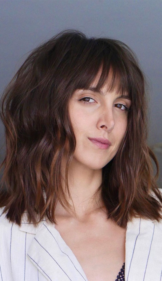 15 Stylish Shoulder Length Hairstyles And Haircuts For Women In 2021 ...