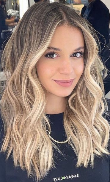 37 Best Blonde For Medium Length Haircuts : Blonde Face Lights I Take ...
