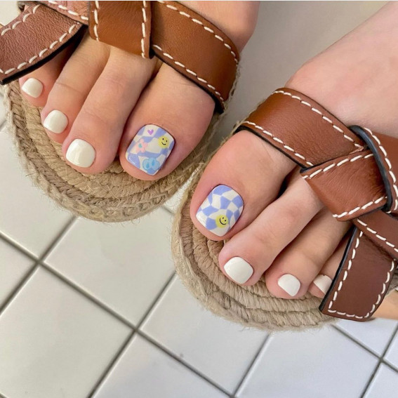 Top 10 Cute Pink Toe nail art designs and ideas  simply attractive