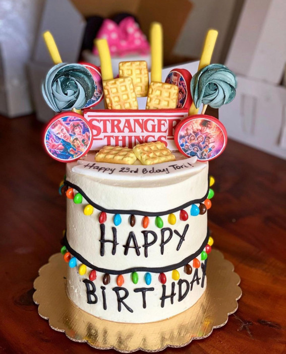 30 Stranger Things Birthday Cake Ideas : For 23rd Birthday