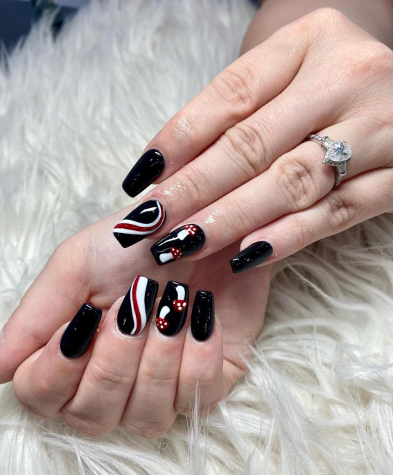 Red Nail Art Designs - Red White and Black Nail Art Designs, Pink Nail Art  Design and Red Acrylic Nail Designs, Red Nails HD wallpaper | Pxfuel
