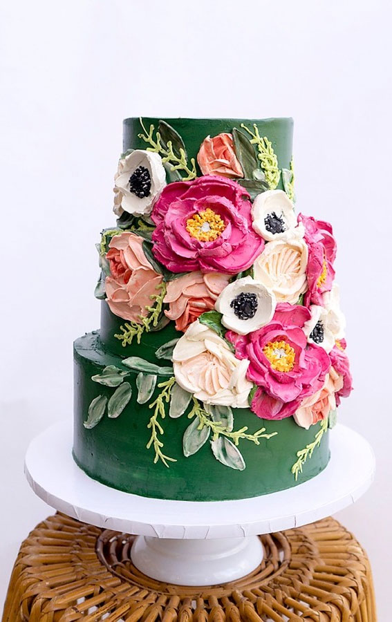 Simple Flower Cake Last Minute Cake - Sugar Whipped Cakes Website