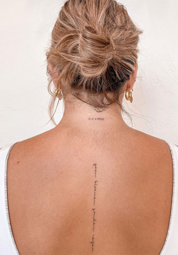 40 Feminine Back Tattoos to Inspire Your Next Ink  Everything Abode