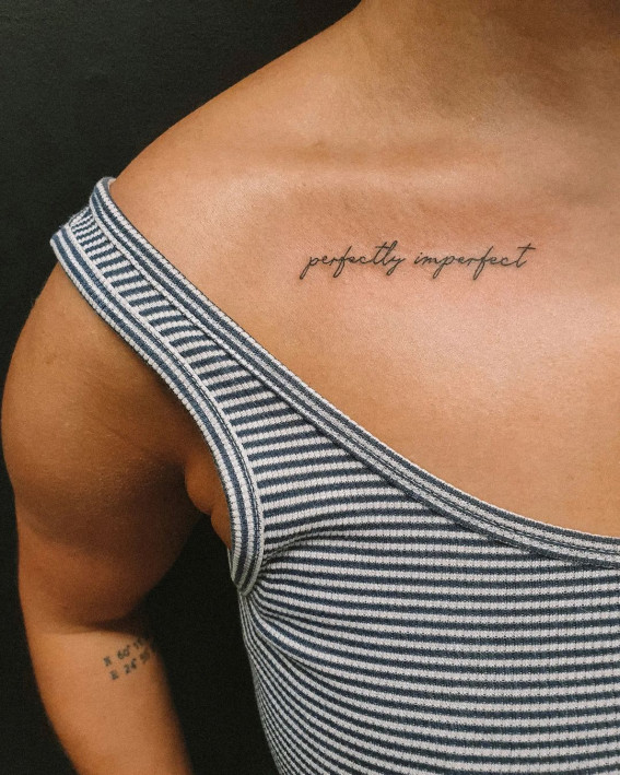 Perfectly imperfect tattoo ideas