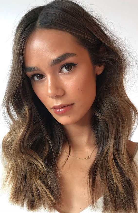 50 Stunning Hair Colour Ideas to Rock in 2022 : Light Airy Textured Waves