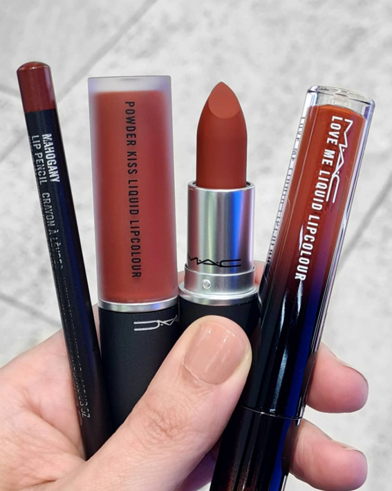 45 Mac Lipstick Shades You Should Own : Mac powder kiss Dubonnet Buzz