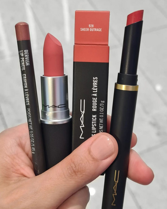 45 Mac Lipstick Shades You Should Own : Mac Sheer Outrage