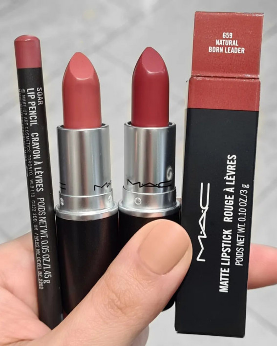 45 Mac Lipstick Shades You Should Own : Sweet Deal vs Natural Born Leader