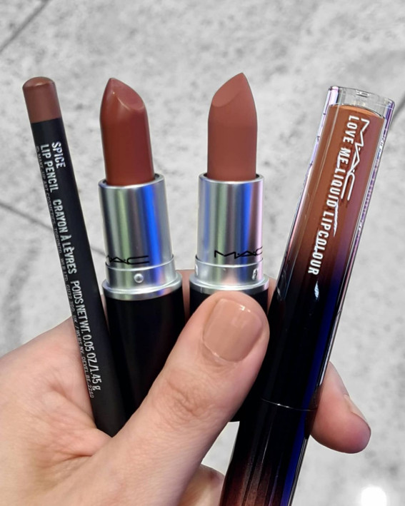45 Mac Lipstick Shades You Should Own : Mac Taupe, Sultry Move vs